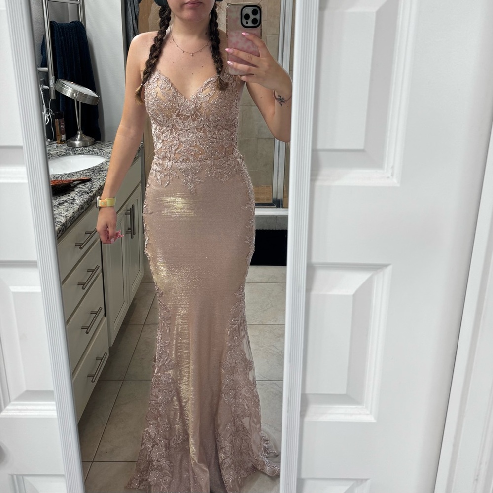 Elegant Lace Prom Dress